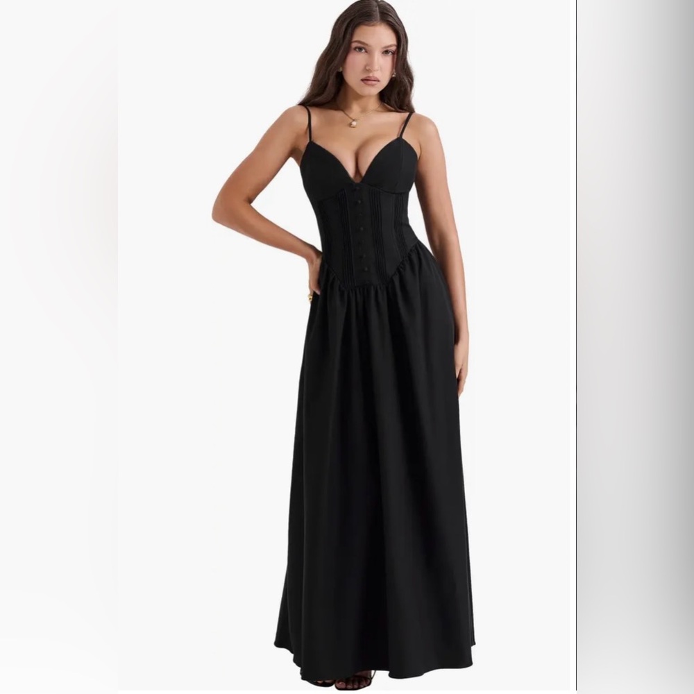 House of CB black dress